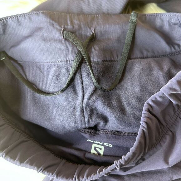 Salomon Soft Advanced Skin Shield Zip Cuff Outdoor Pants Size Small - Picture 8 of 12